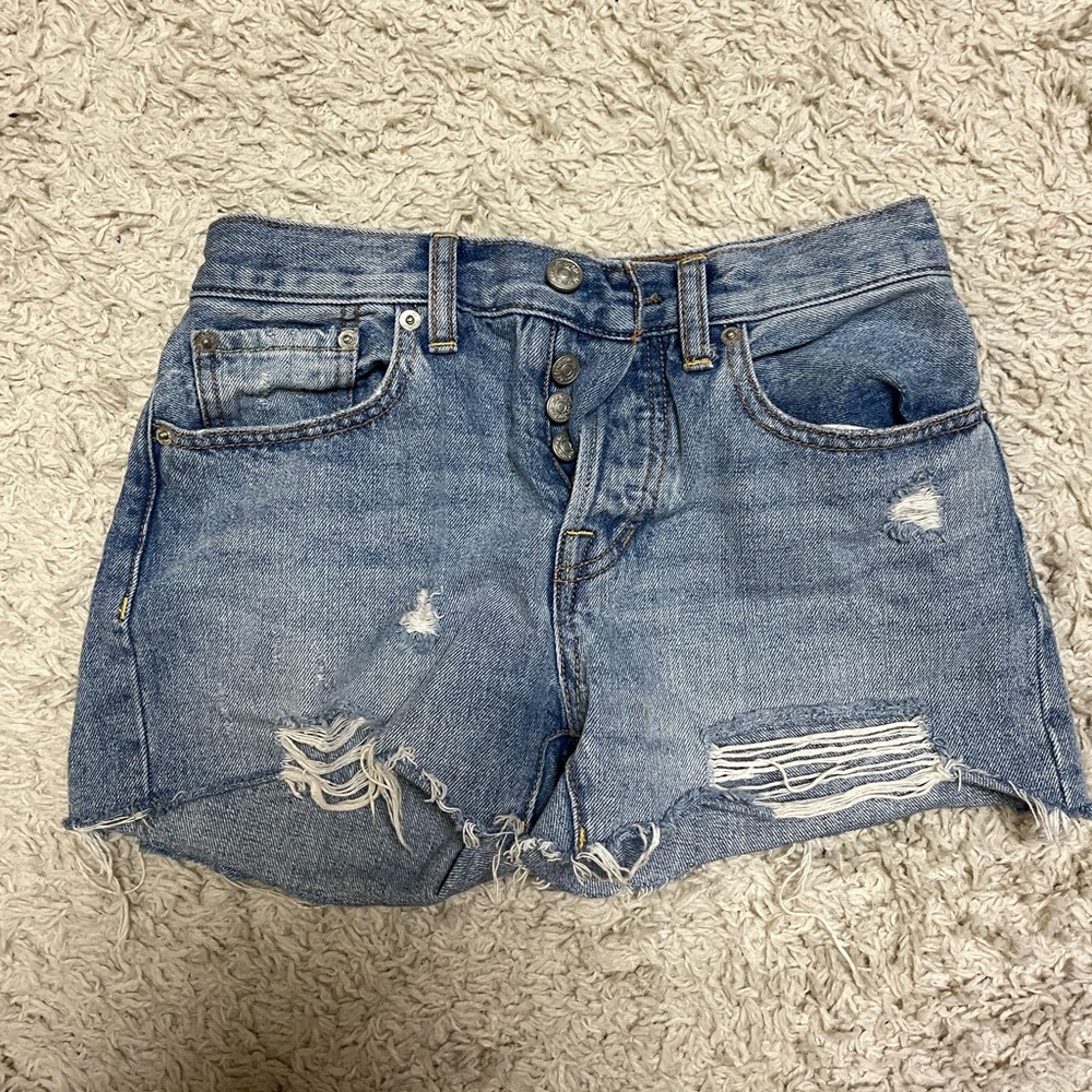 We the free ripped jean shorts